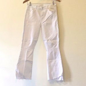 Mother High rise, distressed Jeans